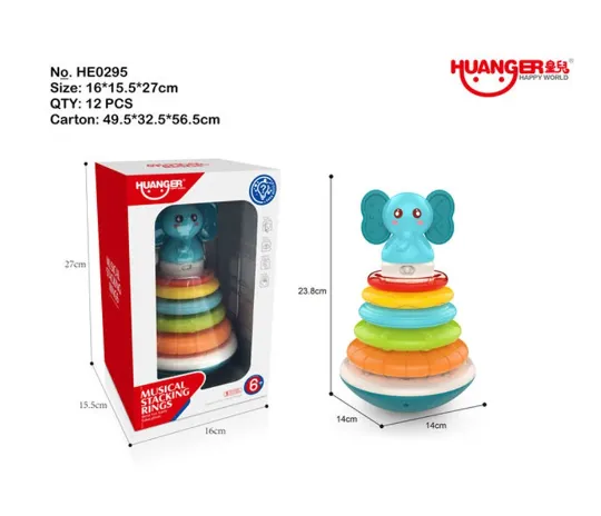 Jucarie titirez piramida HE0295