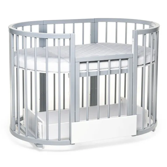 Pătuţ Eucalyptus Olivia Plus (DS-8021) Gri