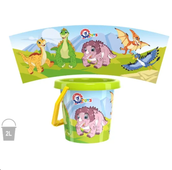 Set pentru nisip cu găletușă, stropitoare și accesorii, Technok (0106) Set pentru nisip cu găletușă, stropitoare și accesorii, Technok (0106)