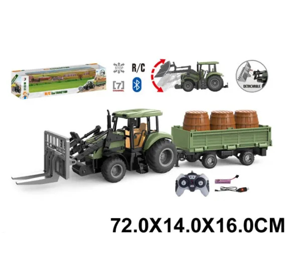 Tractor cu radiocomanda cu incarcator 76568