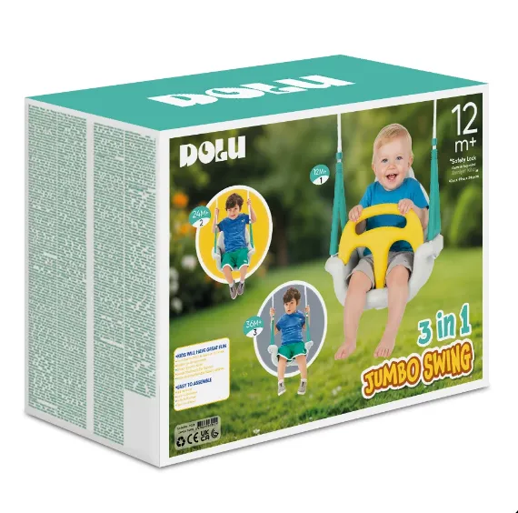 Leagăn pentru copii 3 în 1, Dolu (2655) Leagăn pentru copii 3 în 1, Dolu (2655)