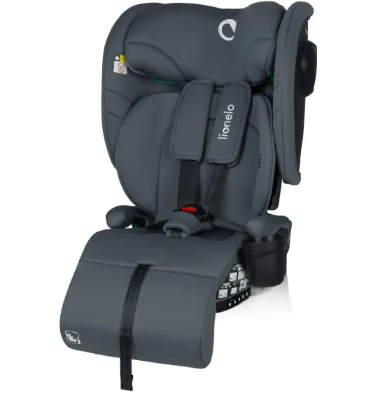 Scaun auto 76-150 cm (i-Size) Isofix Lionelo Nelly Grey Graphite