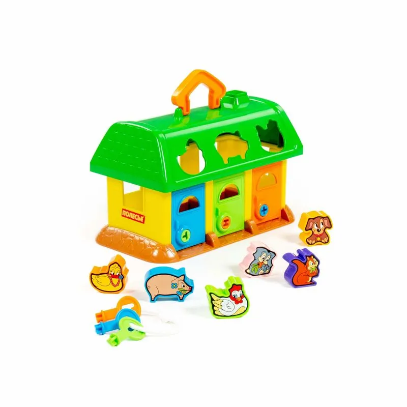 Jucarie educativa Casuta pentru animale Арт. 9166