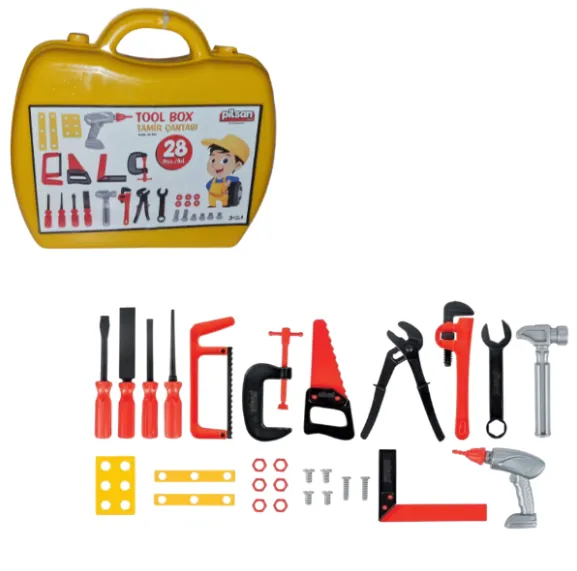 Set de unelte în valiză, 28 elemente