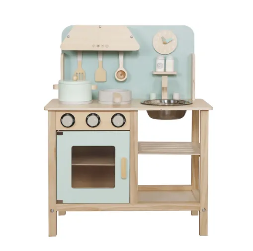 Bucatarie din lemn cu accesorii si functii 55*30*68cm W10C502B