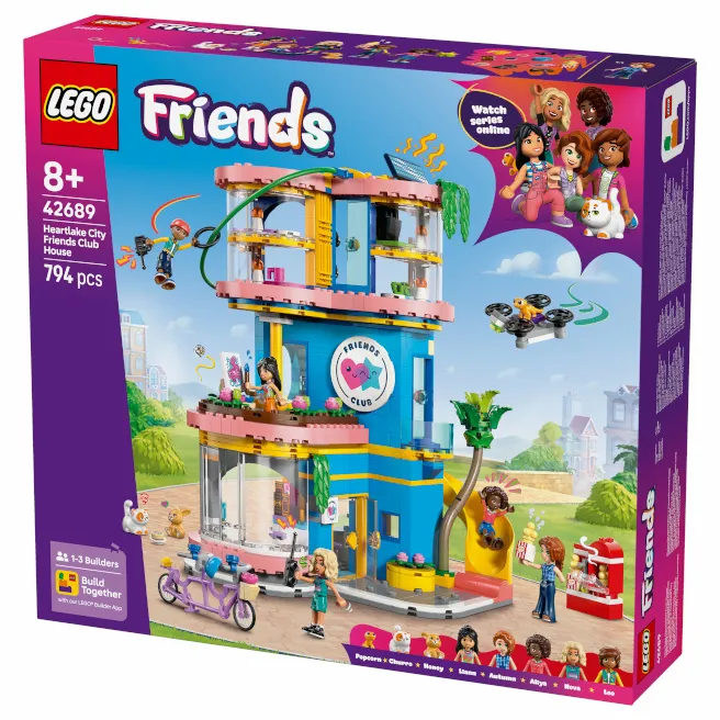 Constructor LEGO Friends Clubul Prietenilor din Heartlake City, art. 42689