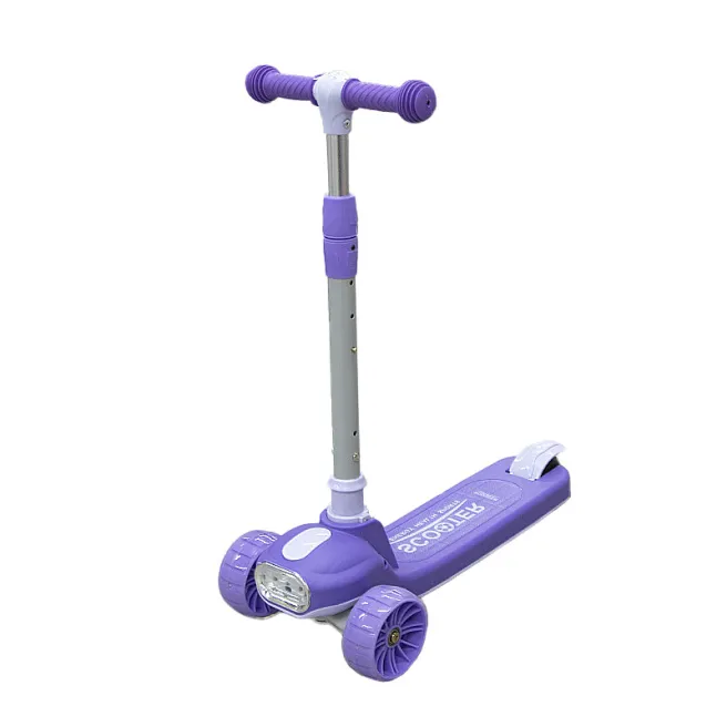Trotinetă pentru copii F064, mov