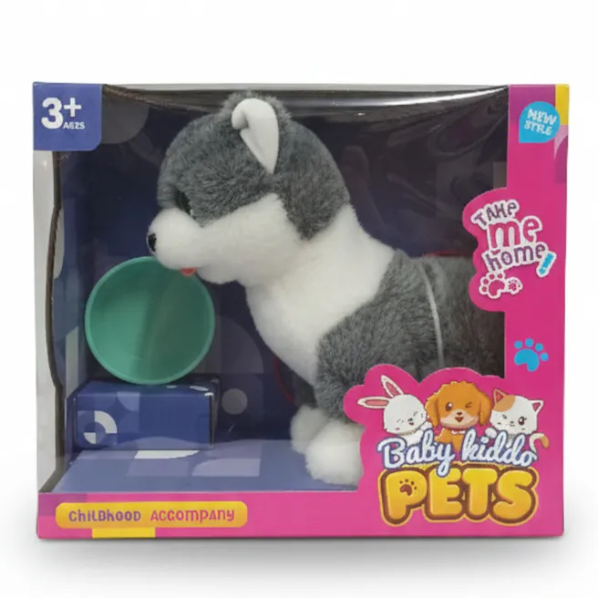 Câine de pluș interactv, cod 942039