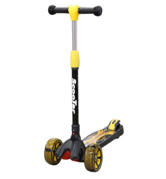 Trotinetă pentru copii 818, neagră, cod 228001