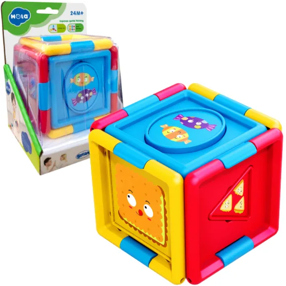 Jucarie de dezvoltare sorter „Cub logic”
