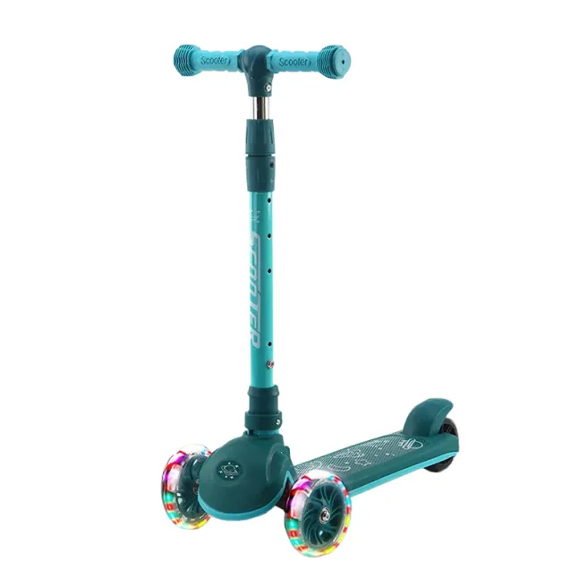 Trotineta pentru copii F025, verde