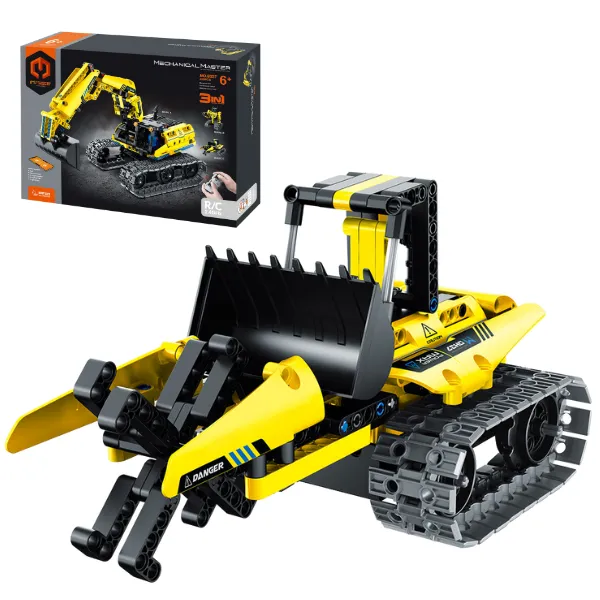Конструктор iM.Master Mechanical Master – аналог LEGO Technic с пультом  Подарите вашему ребенку возможность окунуться в мир инженерии и механики с конструктором iM.Master Mechanical Master! Этот увлекательный набор включает 430 деталей, позволяя создават