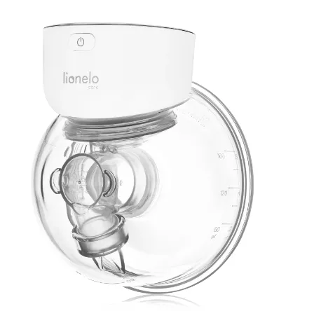 Pompă de sân electrică Lionelo Fidi Free Simple White Natural