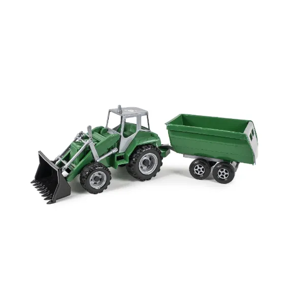 Tractor cu cupă și remorcă pentru copii, 3 culori, Orion (242) Tractor cu cupă și remorcă pentru copii, 3 culori, Orion (242)