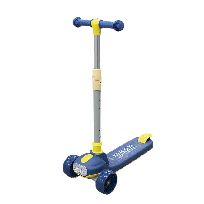 Trotinetă pentru copii F064, albastră