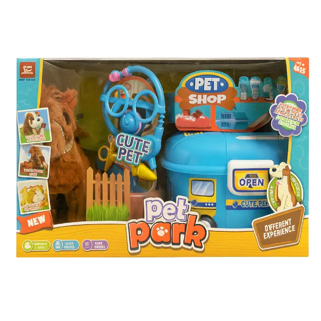 Set de joc „clinică veterinară”,cu căluț,cod 942033