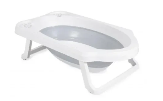 Cădiță pliabilă Moni Hawaii Grey, 80 cm