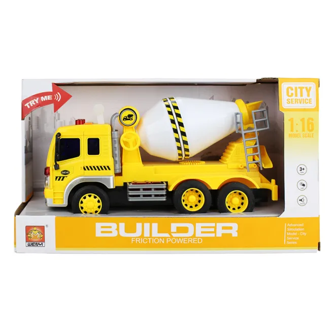 WY Autobetonieră cu inerție 1:16 (lumini, sunete), cod 36246