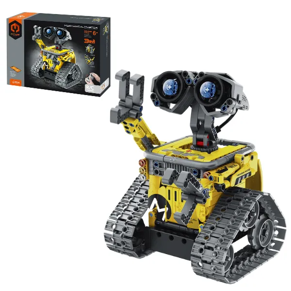 Set de construcție 3 în 1 iM Master Mechanical Master „Robot Wall-E”, cu telecomandă, 434 piese