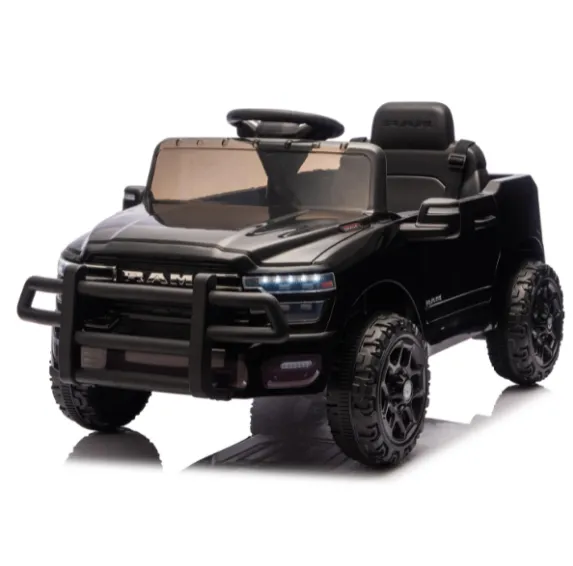 Mașinuță DODGE RAM 3500, Baterie 12V7AH, 2 motoare de 35W, roți EVA