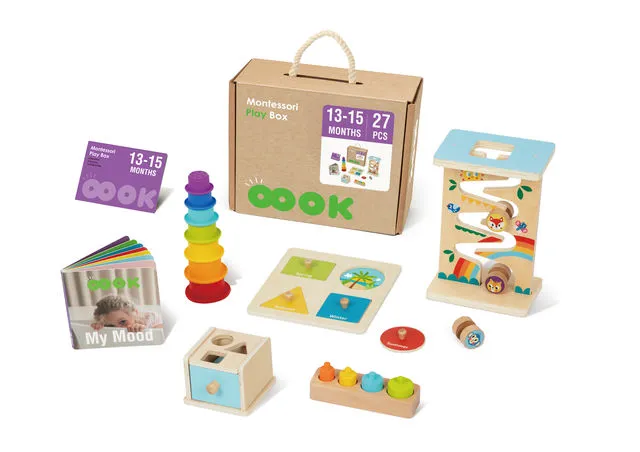 Set de jucării educative Montessori pentru 13-15 luni (BCTJ676)