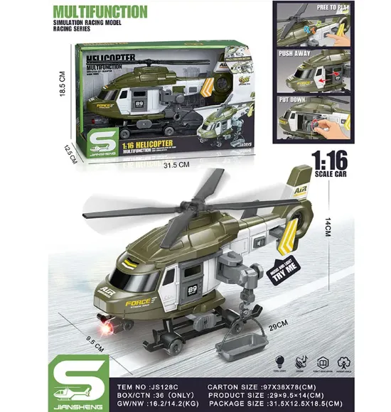 ELICOPTER CU SUNET SI LUMINI (INSTRUCTIUNE IN ROMANA) 72110