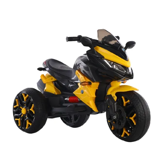 Motocicleta pe acumulator pentru copii (JMB5188 / 4 galben)