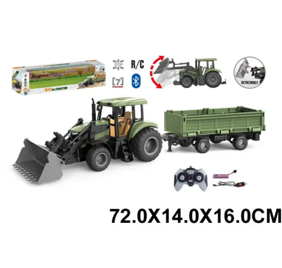 Tractor cu radiocomanda cu incarcator 76520