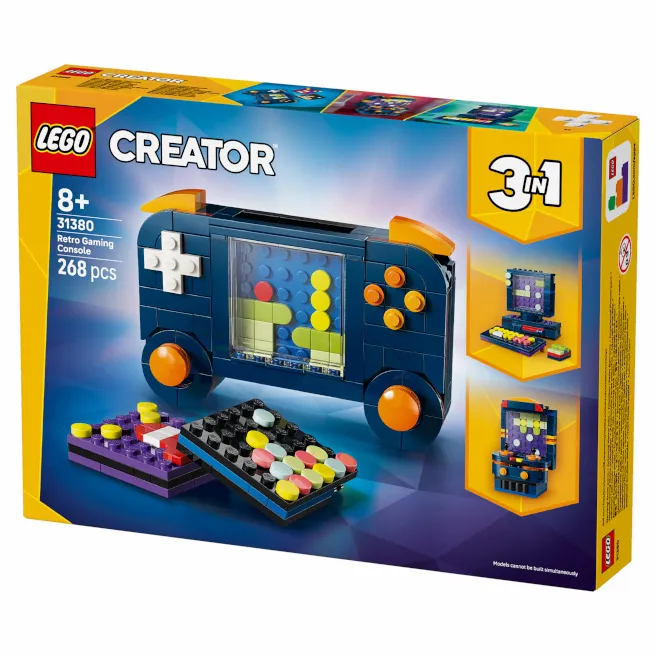Constructor LEGO Creator Consolă de jocuri retro, art. 31380