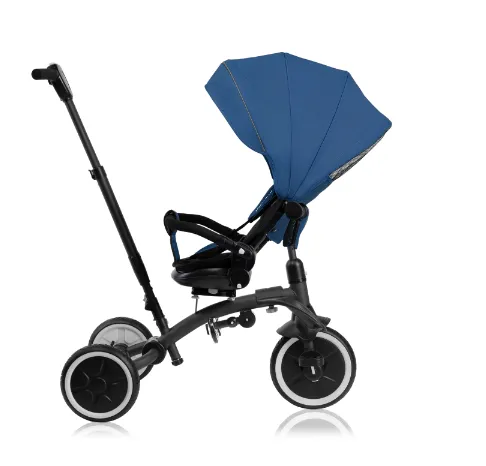 Tricicleta 2 in 1 Lionelo Tris Plus Blue Denim Tricicleta 2 in 1 Lionelo Tris Plus Blue Denim