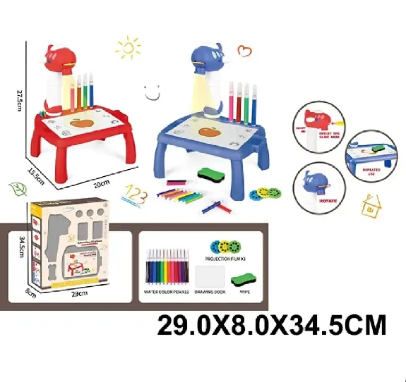 Tabla pentru desen cu proiector