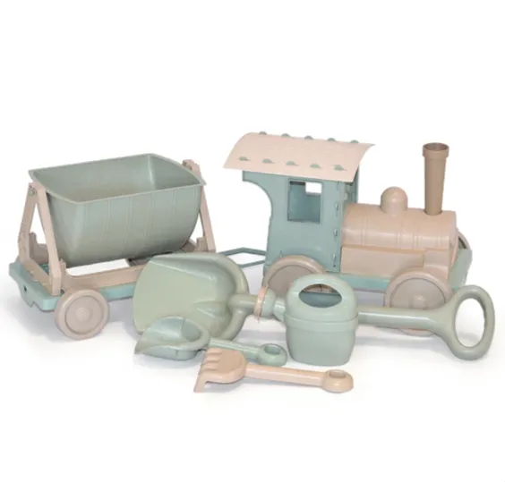 Tren cu 1 vagon și set pentru nisip (013222/01eco)