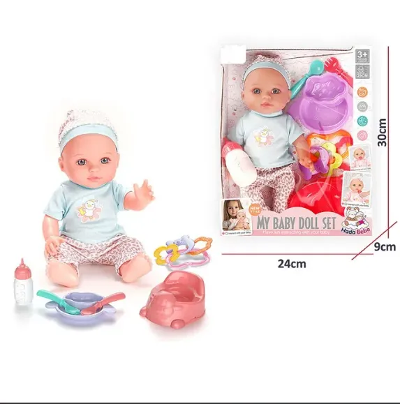 PAPUSA BABY CU ACCESORII CU SUNET (INSTRUCTIUNE IN ROMANA) 72424