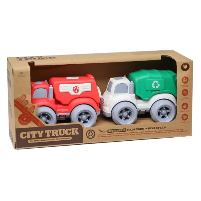 Camion de pompieri și vehicul de salubritate din bio-plastic, cod 852022