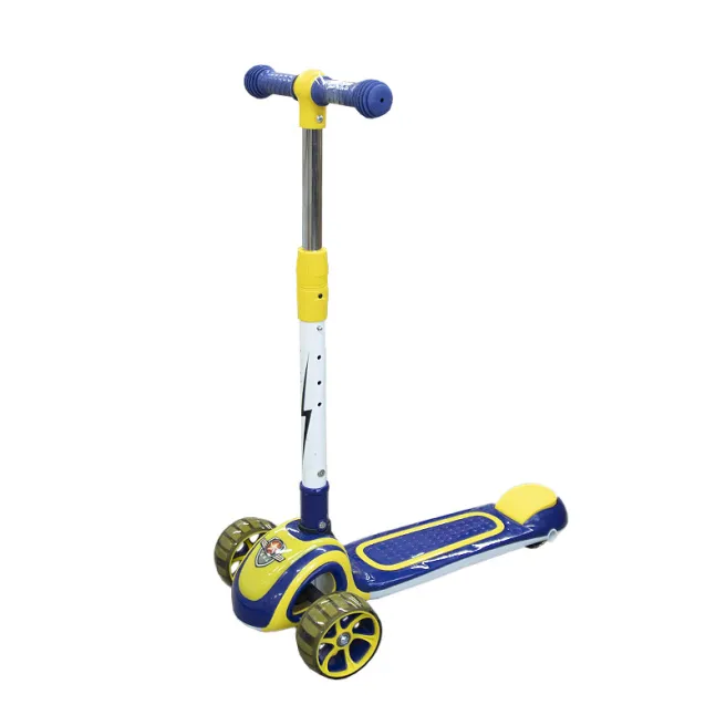 Trotineta pentru copii F048, albastra