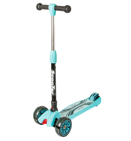 Trotineta pentru copii 818, albastra, cod 176002