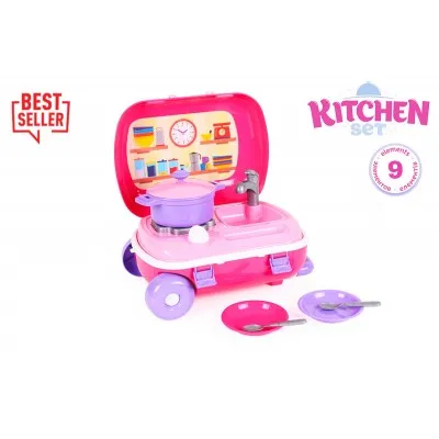 Bucataria cu set de vesela ТехноК арт. 6061