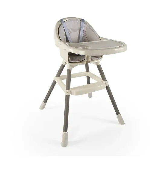 Scaun de masă pentru bebeluși, bej, Dolu (7567)
