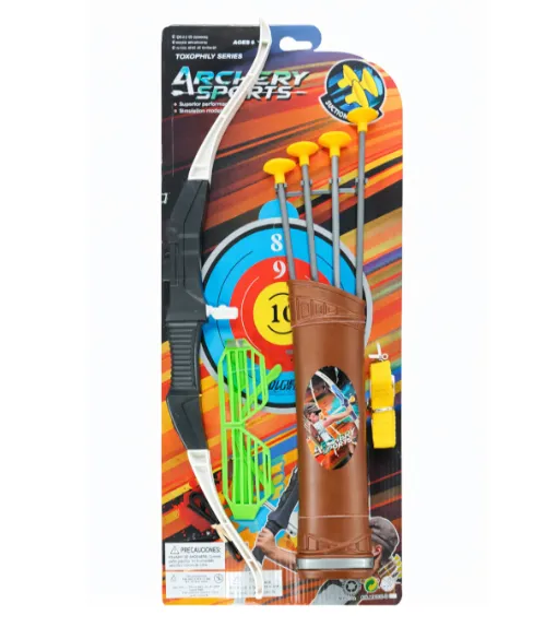 Set de joacă cu arc și săgeți cu ventuză, cod 992602
