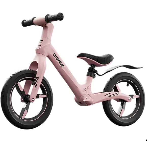 Bicicletă fără pedale pentru copii, 12′ roz (79363)