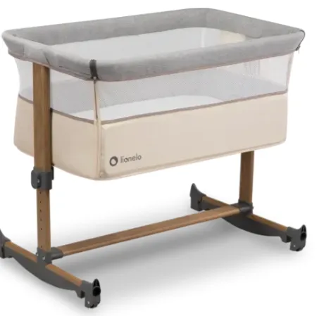 Patuț pentru copii 3 in 1 Lionelo Lionie Beige Sand