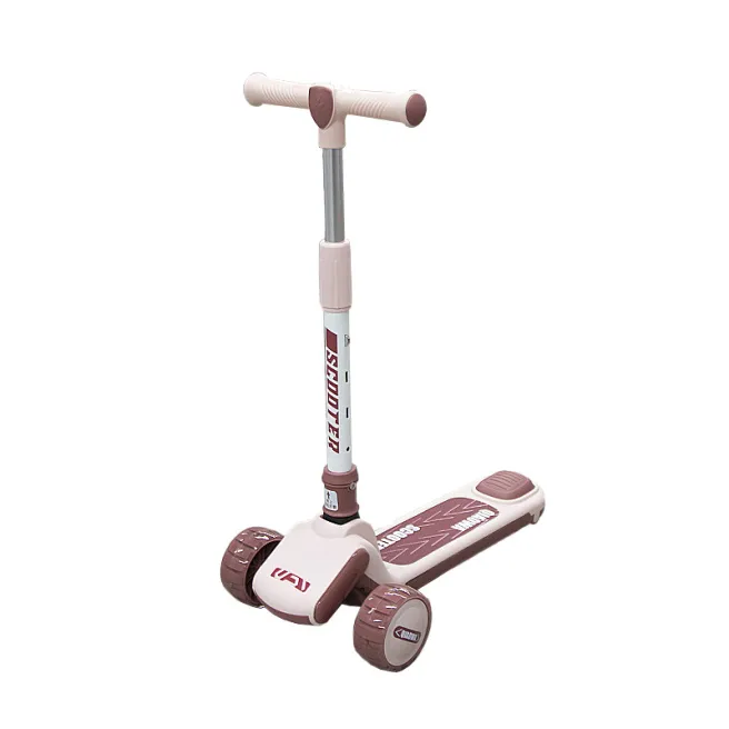 Trotineta pentru copii F080, roza