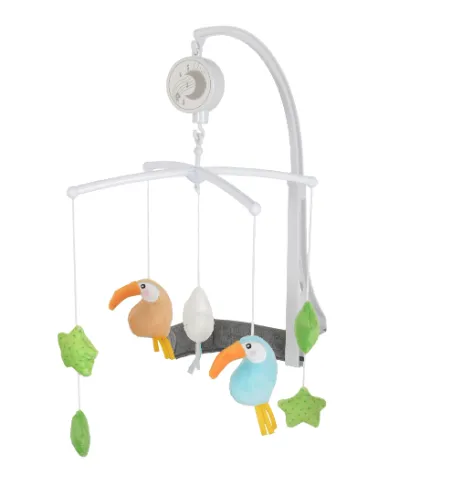 Carusel pentru patut Moni Dreamy Green