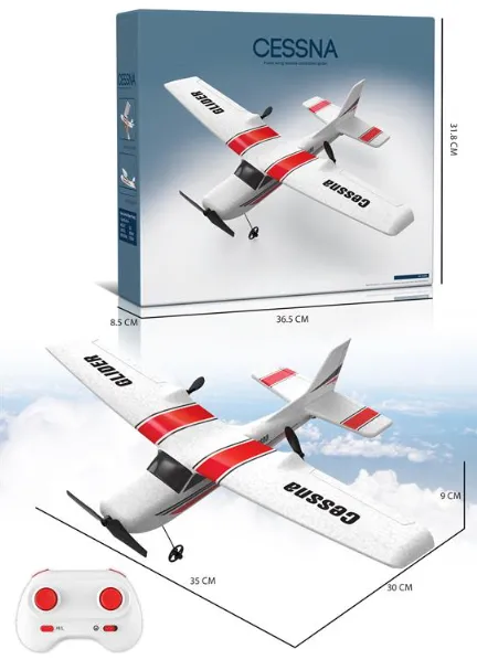 Avion cu telecomandă cu cablu USB și baterie Z53