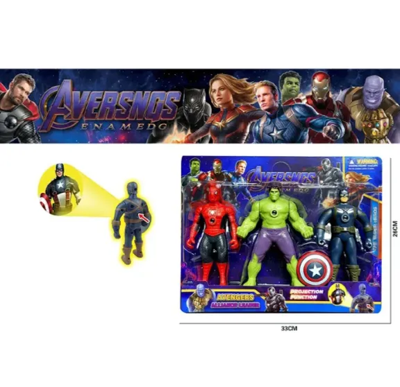 SET EROI CU LUMINI (3PCS) 72622