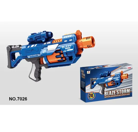 Pistol pe baterii cu gloante moi 