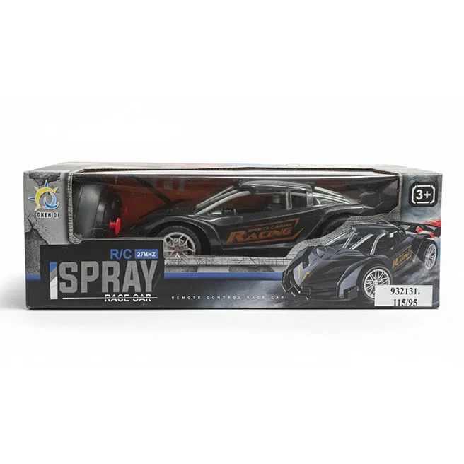 Mașină de curse 1: 18 cu radiocomandă, neagră, cod 932131