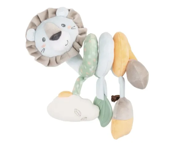 Jucărie cu pandantiv Kikkaboo Horizontal Spiral Jungle King