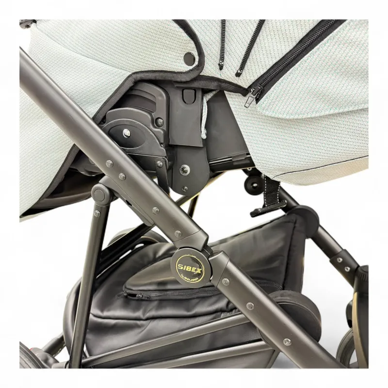 Carucior 3in1 Sojan Sibex Extra Piele (2010403) Bej