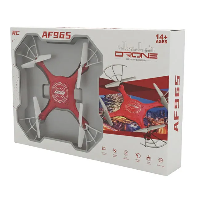 Quadcopter de altitudine fixă, roșu, cod 1259D